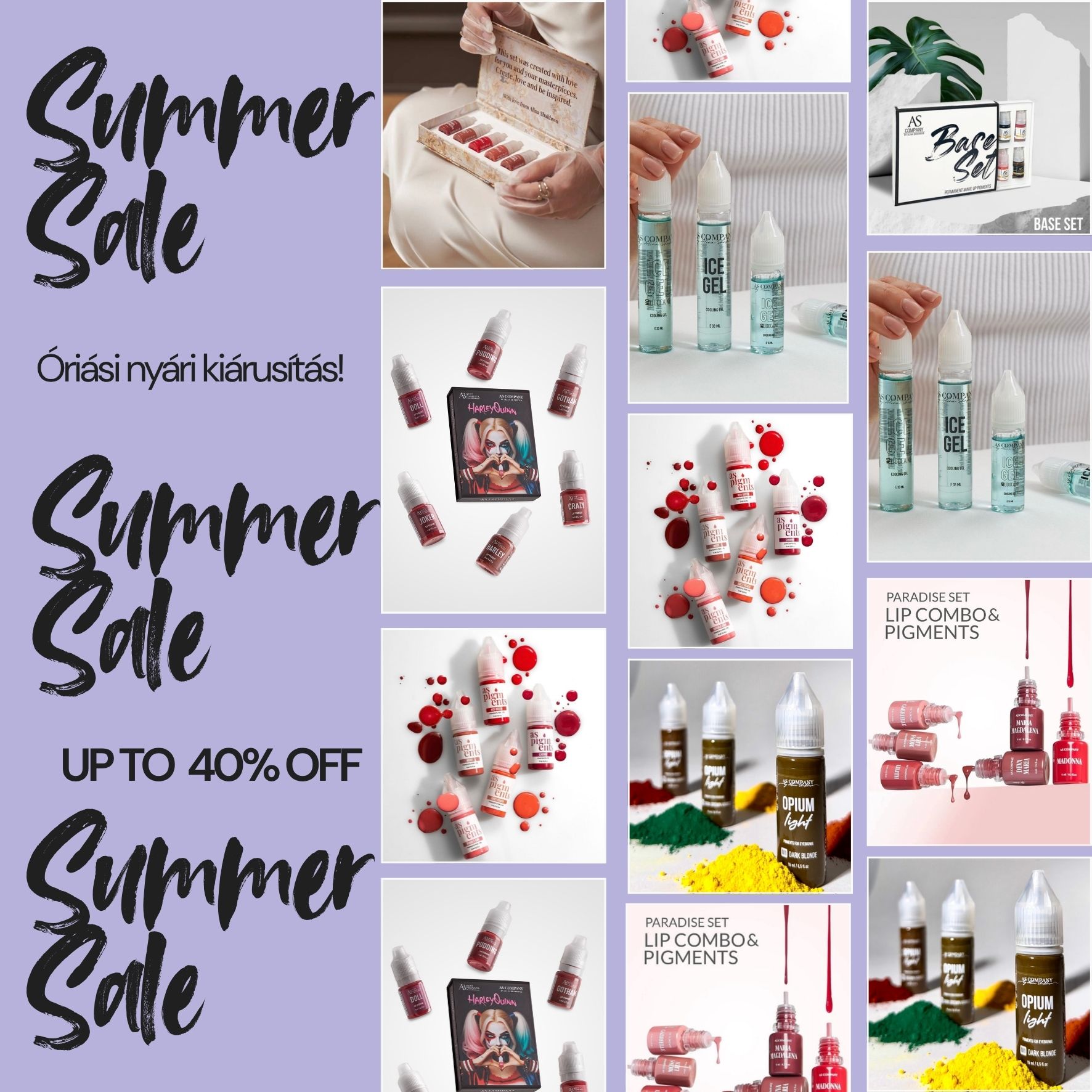 Colorful Bold Modern Fashion Flash Sale Facebook Ads (15 x 15 cm)